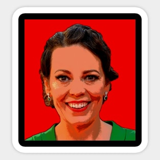 olivia colman Sticker